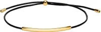 Textilarmband und Silberelemente vergoldet