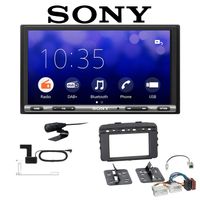 Sony XAV-AX3250 2-DIN Autoradio Apple CarPlay Android Auto Bluetooth DAB+  passend für KIA Sorento III ab 2015 schwarz ohne USB Adapter