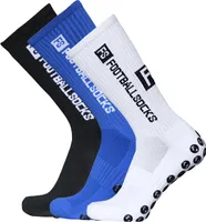 Fußballsocken 3er-Pack Sportsocken Rutschfeste Sportstrümpfe gr.39-46