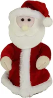 HAAC Singende und tanzende Weihnachtsmann Nikolaus Wackelfigur 18 cm Weihnachten