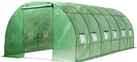 nabbi Zahradní fóliovník Greenhouse 600x300x200 cm - zelená