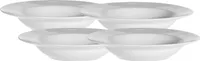 Suppenteller - Weiß - Porzellan - Ø 20,5 cm - 4er Set