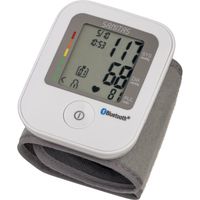 Sanitas SBC 53 Blutdruck-Messgerät, Handgelenks-Messung, Automatisches Aufpumpen, 120 speicherbare Messungen