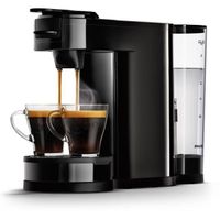PHILIPS SENSEO HD6592 / 61 Kaffeemaschine mit Kapsel oder Filter Schalter - Isolierkanne - 1 l - tiefschwarz