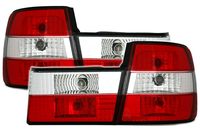 Rückleuchten Set für 5er BMW E34 Limo 88-95 in Rot Weiß Klarglas Heckleuchten