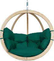 AMAZONAS Hängesessel Globo Chair Verde inkl. Sitzkissen und Spiralfeder