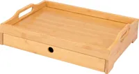 bremermann Serviertablett mit Schublade | Bambus | Frühstückstablett ca 43 x 31