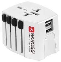 Skross Reiseadapter World Adapter MUV USB SKR1302150