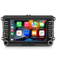 7 Zoll WIFI GPS NAVI BT SWC Android12 Autoradio GPS NAVI BT Carplay Für Golf Passat Seat Jetta 1+32G DAB+ 2DIN