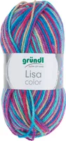 Gründl Wolle Lisa Premium color 50 g petrol-mint-lila-color