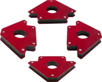 4 x Schweisser Winkelmagnet Magnetwinkel Schweißwinkel 45 90 135° Schweißhelfer