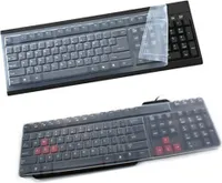 Universelle Silikon-Desktop-Computer-Tastaturabdeckung Hautschutzfolienabdeckung
