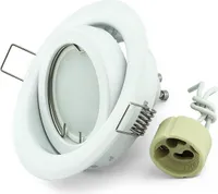 Einbauspot Set LED RIK.19 weiss 230V GU10 4W warmweiss