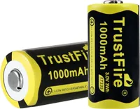 2 x TrustFire CR123A (17335) Li-Ionen Akku 1000mAh 3V wiederaufladbar