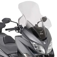 Givi Windschild D3115STG transparent 590 mm x 670 mm für Suzuki Burgman 400 (17>22), mit ABE