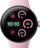Google Pixel Watch 3 Wifi Silver/Bday Cake Band - CW