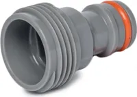 Bradas Gerätestück WHITE LINE 3/4" Außengewinde grau