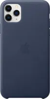 Apple iPhone 11 Pro Max Hülle - Echtleder - Hard Case, Backcover - Blau