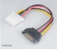 Akasa SATA zu Molex Adapterkabel