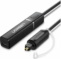 UGREEN Bluetooth 4.2 Sender mit optischem/Toslink-Anschluss, aptX