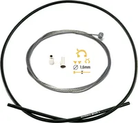 Set SHIMANO Bremszug Bowdenzug 2000mm inkl Außenhülle Endkappen