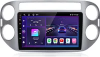 9 "Android 13 Autoradio Carplay Für VW Tiguan 5N 2007-2016 GPS Navi Stereo WIFI 4G BT USB FM RDS DAB+ SWC 6+128G