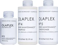 Olaplex Set - Hair Perfector No. 3 + Shampoo No. 4 + Conditioner No. 5