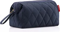 reisenthel travelcosmetic, Beautycase, Kulturbeutel, Kosmetiktasche, Rhombus Midnight Gold, 4 L, WC4110