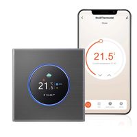 WiFi Smart Thermostat FußBodenheizung Raumthermostat für 5A Warmwasserbereitung Woechentlich programmierbare Mobile APP/Sprachsteuerung Kompatibel mit Alexa/Google Home