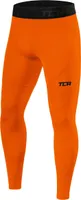 TCA Jungen Pro Performancance Leggings, Kompressionshose, Sporthose, Lang - Orange, 6-8 Jahre