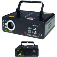 Efektový laser 400mW RGB 5 v 1, DMX