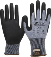 Arbeitshandschuhe | 10 Paar Taeki Schnittschutzhandschuhe | blau | Gr. 7