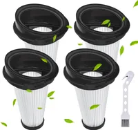 4 Stück Ersatzfilter für Grundig VCH9829 VCH9832 VCH9630 VCH9631 VCH9632 VCH9629 2 in 1 Akku-und Handstaubsauger,Hepa Filter Ersatzteile Teilenummer 9178008590