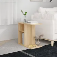 vidaXL Odkládací stolek Sonoma Dub 50x30x50 cm výrobek ze dřeva