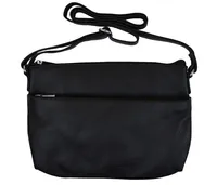 Handtasche für Damen, Mode Taschen verschiedene Farben -  26 cm x 17 cm Geschenk Reise Umhängetasche Henkeltasche Kunstledertasche, Farbe wählen:schwarz