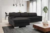 DOMO Collection Polsterecke STAR Ecksofa, Couch in L-Form, Longchair links