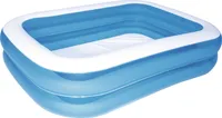 Bestway Schwimmbecken Rechteckig 211x132x46 cm Blau