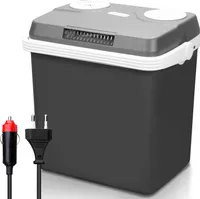 32L Kühlbox Elektrisch Mini-Kühlschrank 230V/12V für KFZ Auto Camping kühlt & wärmt mit ECO-Modus Kühltasche, Isoliertasche, Elektrische