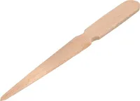 Brieföffner aus Buche L210xB20xH5 mm Holz