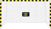 Umbro Futbalová bránka Umbro - 300 x 200 x 110 cm - veľká futbalová bránka - kovová - čierna/žltá