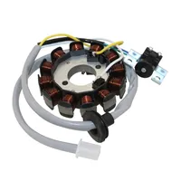 Lichtmaschine Stator 12 Spulen 4 poliger Anschluss für Yamaha Aerox SA14/5BR,Axis,Breeze,Jog R,Neos,