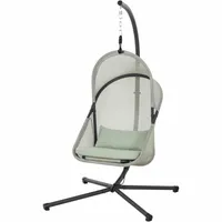 Siena Garden YOBAYA Hängesessel Light Green aus Stahl und Polyester