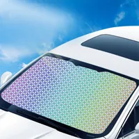 Sonnenschutz Auto Baby UV Schutz - 4 Stück Magnetisch Sonnenblende Faltbar