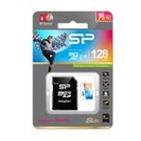 Silicon Power Elite - Flash-Speicherkarte ( SD-Adapter inbegriffen ) - 128 GB