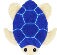 Fürnis Waschlappen mit lustigen Tiermotiven Gross 100% Bio Baumwolle GOTS 232 Meeresschildkröte