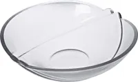 Salatschüssel 23cm Bleikristall transparent