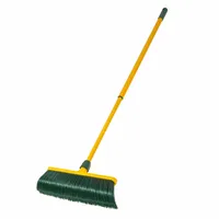 SIDCO Krallenbesen mit Teleskopstiel Spezialbesen Straßenbesen Gartenbesen Stiel 40 cm