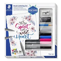 STAEDTLER "Design Journey" Brush Lettering Set 9-teilig