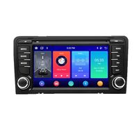 Android-Autoradio, Multimedia-GPS-Navigation, kompatibel mit Audi A3, 4 Kern 32 GB