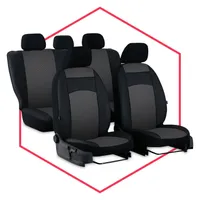 Walser Autositzauflage Air Flow, ergonomischer Sitzschoner,  Lendenwirbelschutz, Universal Sitzauflage für PKW, Farbe: schwarz 13983 :  : Auto & Motorrad